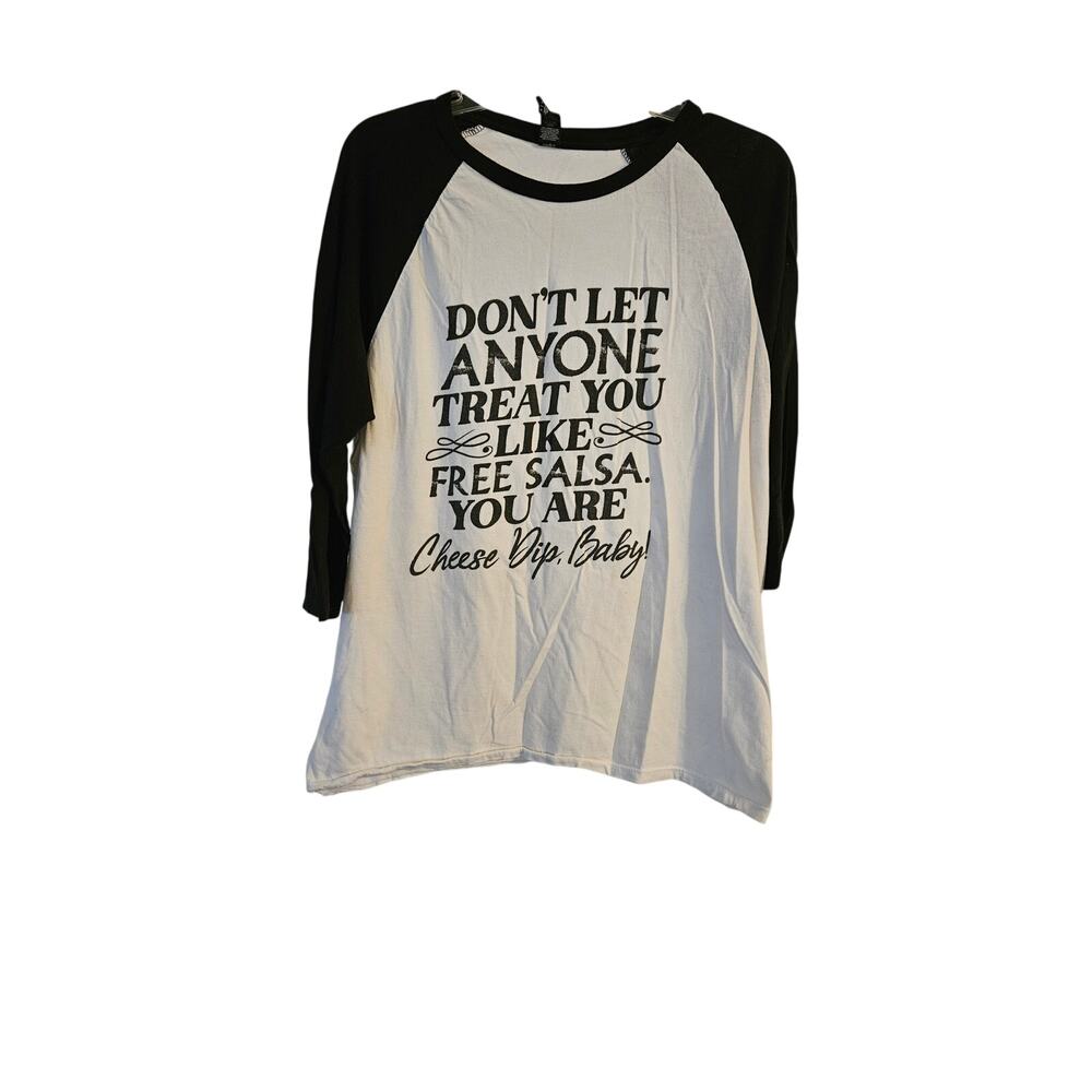 Very Important Tee District 3/4 Sleeve Scoop Neck